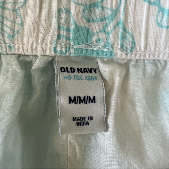 2/$30 Old Navy Floral Full Cotton Skirt with Elastic Waist SZ M - Picture 8 of 13